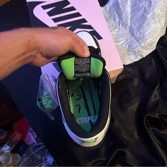 Sb dunk staple pidgin 2019 new in og pink box.
